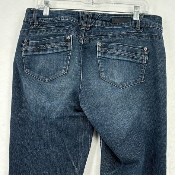 Democracy Justice Jegging Jeans Size 10 Stretch Denim 5 Pocket Medium Wash Blue - Picture 7 of 12
